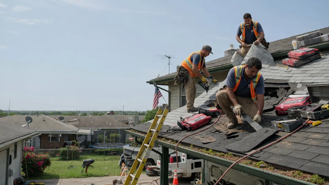 Roof Repair in Muldrow, OK near me